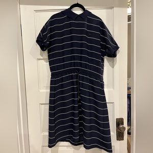 Drawstring Waist Lacoste Dress- Size XL